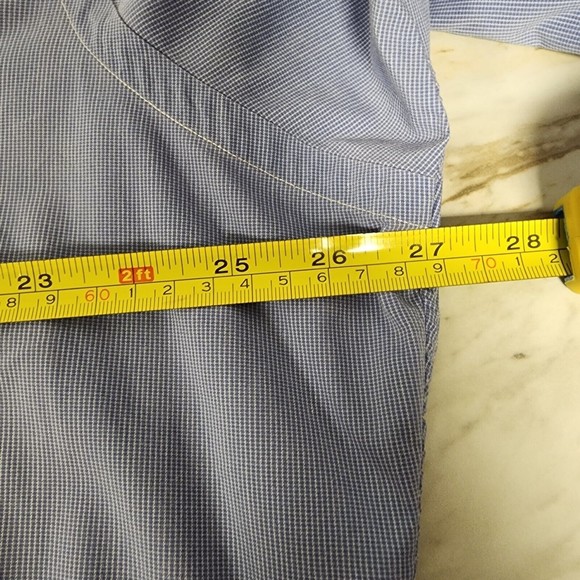 Polo Ralph Lauren Shirt Men Large Sky Blue Striped Warwick Button Down - Picture 10 of 14